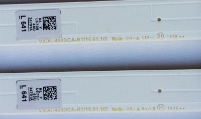 KIT DE LED'S PARA TV SAMSUNG (10 PIEZAS) / NUMERO DE PARTE BN96-34791A / BN96-34792A / V5DU-400DCB-R1 / V5DU-400DCA-R1 / LM41-00120S / LM41-00120R / PANEL'S CY-GK040 / CY-GJ040 / CY-WJ040 / MODELOS UE40JU / UN40JU / UN40KU / UN40MU / UA40JU / UA40KU - Imagen 2